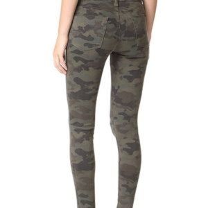 Hudson Jeans Nico Mid-Rise Camo Print